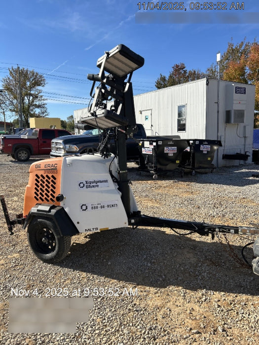 2024 Generac MLT2 Diesel, Flex Switch 120V Input, Powerzone Controller, 
(4) 320W LED Lights, 4kW Generator, 39.9 Gal Fuel Tank, 2" Ball, T3