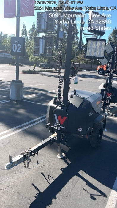 2024 Wacker Neuson LTT4 Diesel, Kohler KDW702, Deep Sea Controller, Auto Start, LED 320W, Bypass Outlet, T3