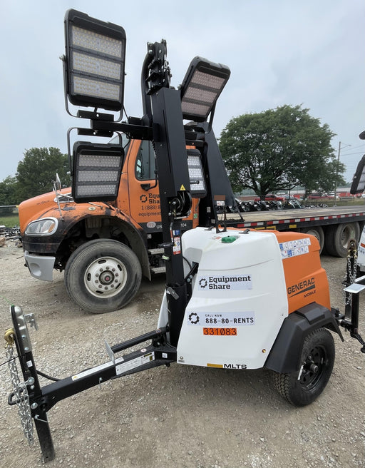 2023 Generac MLT2 Diesel, Flex Switch 120V Input, Powerzone Controller, (4) 320W LED Lights, 4kW Generator, 39.9 Gal Fuel Tank, 2" Ball, T3