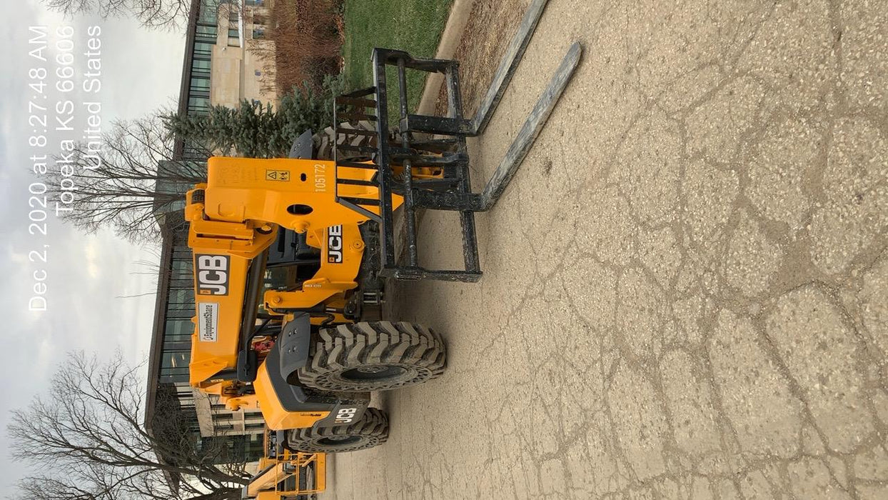 2020 JCB 509-42 Canopy, Solid Tires, Work Lights, Beacon, Aux Hydraulics, Back up Alarm, Lifting Eye, ES Decals