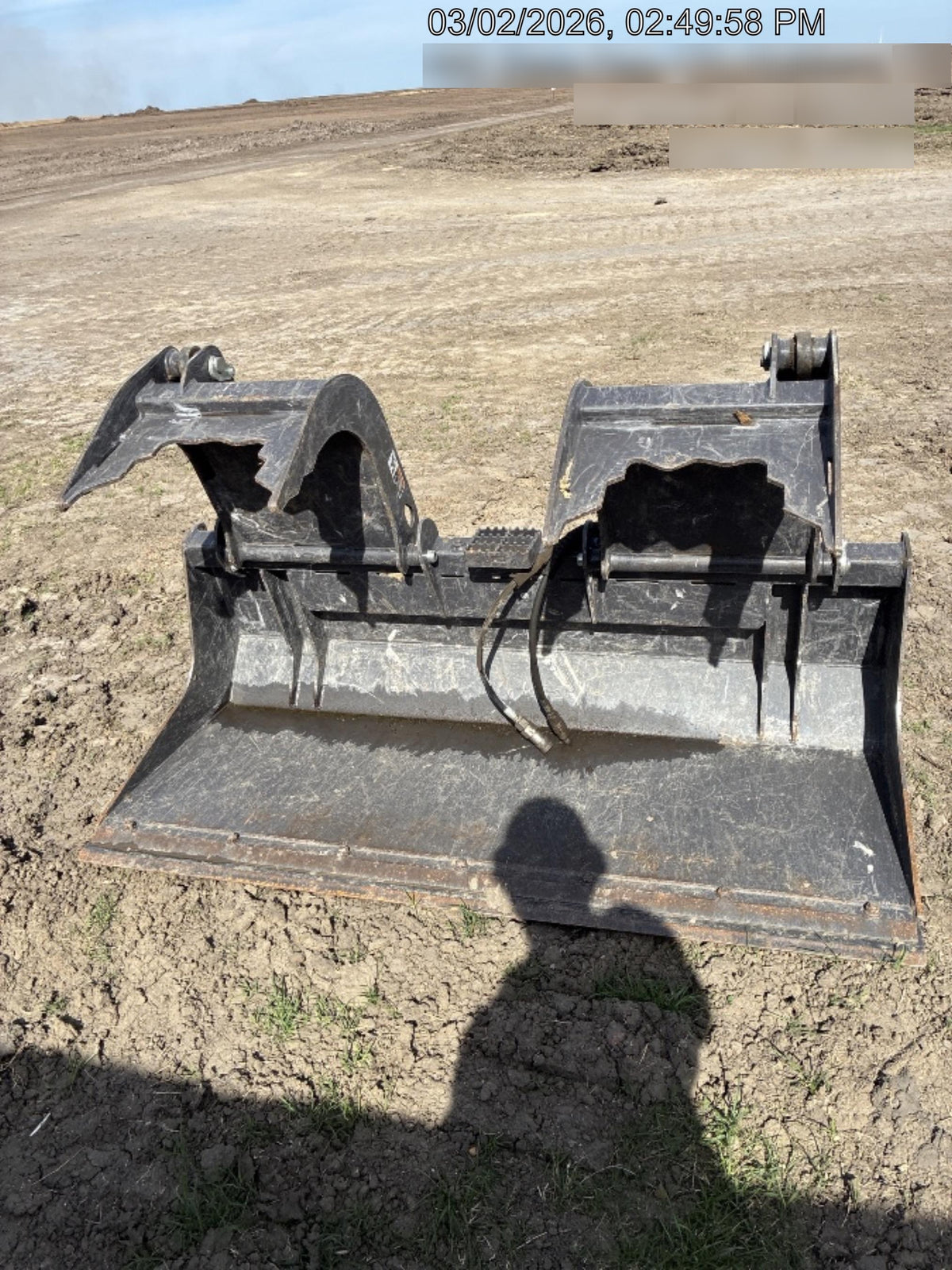 2020 PALADIN 72" Scrap Grapple Bucket - Paladin