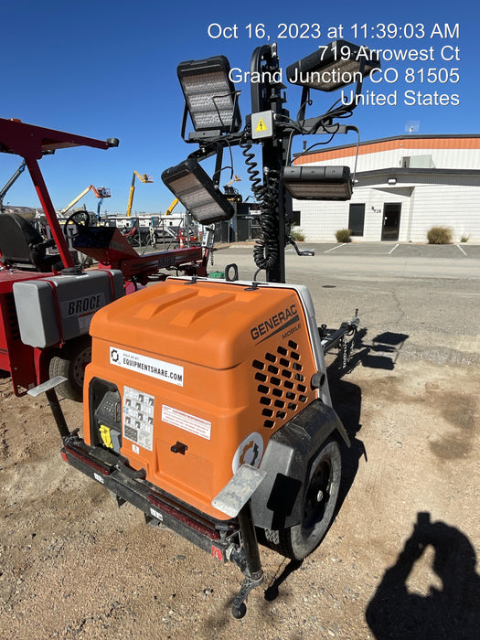 2023 Generac MLT2 Diesel, Flex Switch 120V Input, Powerzone Controller, (4) 320W LED Lights, 4kW Generator, 39.9 Gal Fuel Tank, 2" Ball, T3