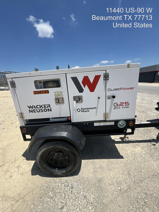 2022 WACKER NEUSON G25