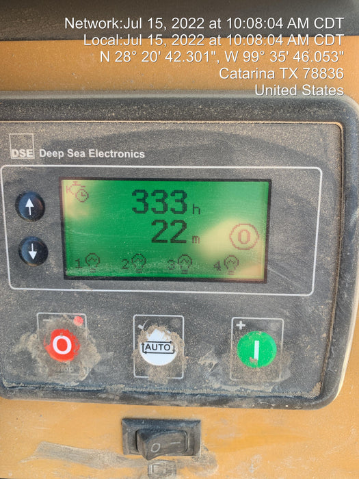 2022 Allmand NLV3GR (4) LED Light Fixture 350W, 23' Vertical Mast, 3kW Prime, Towable, Deep Sea L401, Leveling Jacks, Yanmar T4F 5.8hp