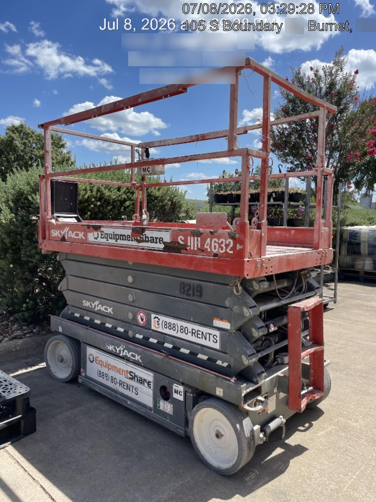 2018 SKYJACK SJIII-4632