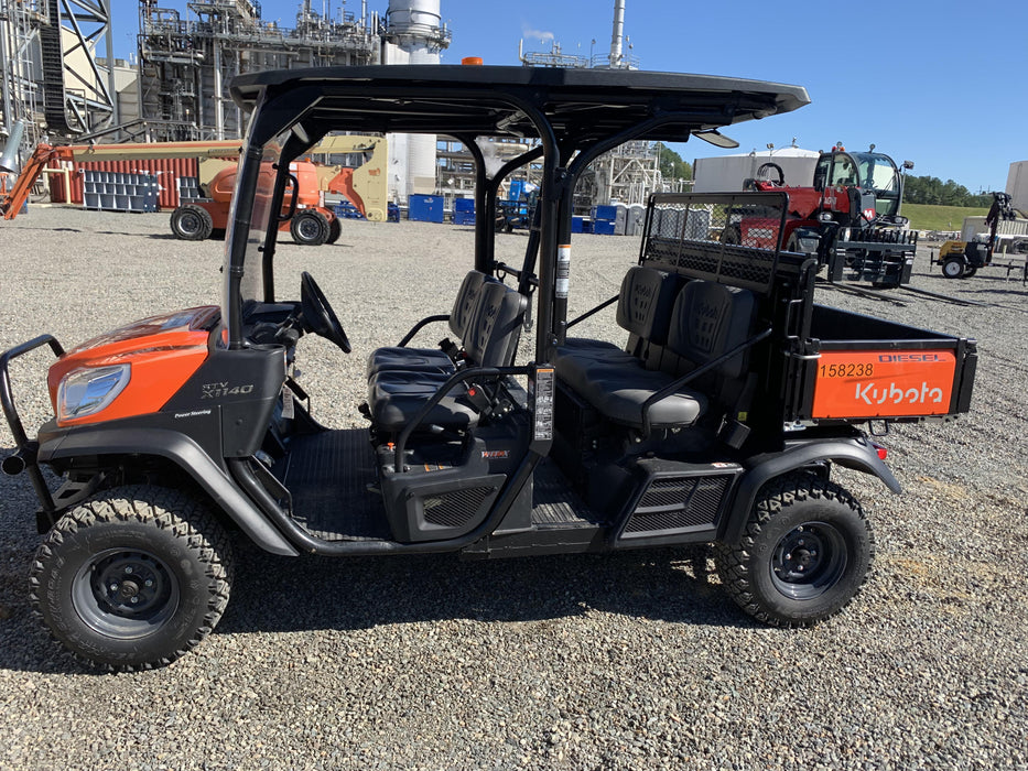 2021 Kubota RTV-X1140W-H Plastic Canopy, Windshield Acrylic Clear, LED Strobe Light, Wire Harness Kit, Back up Alarm