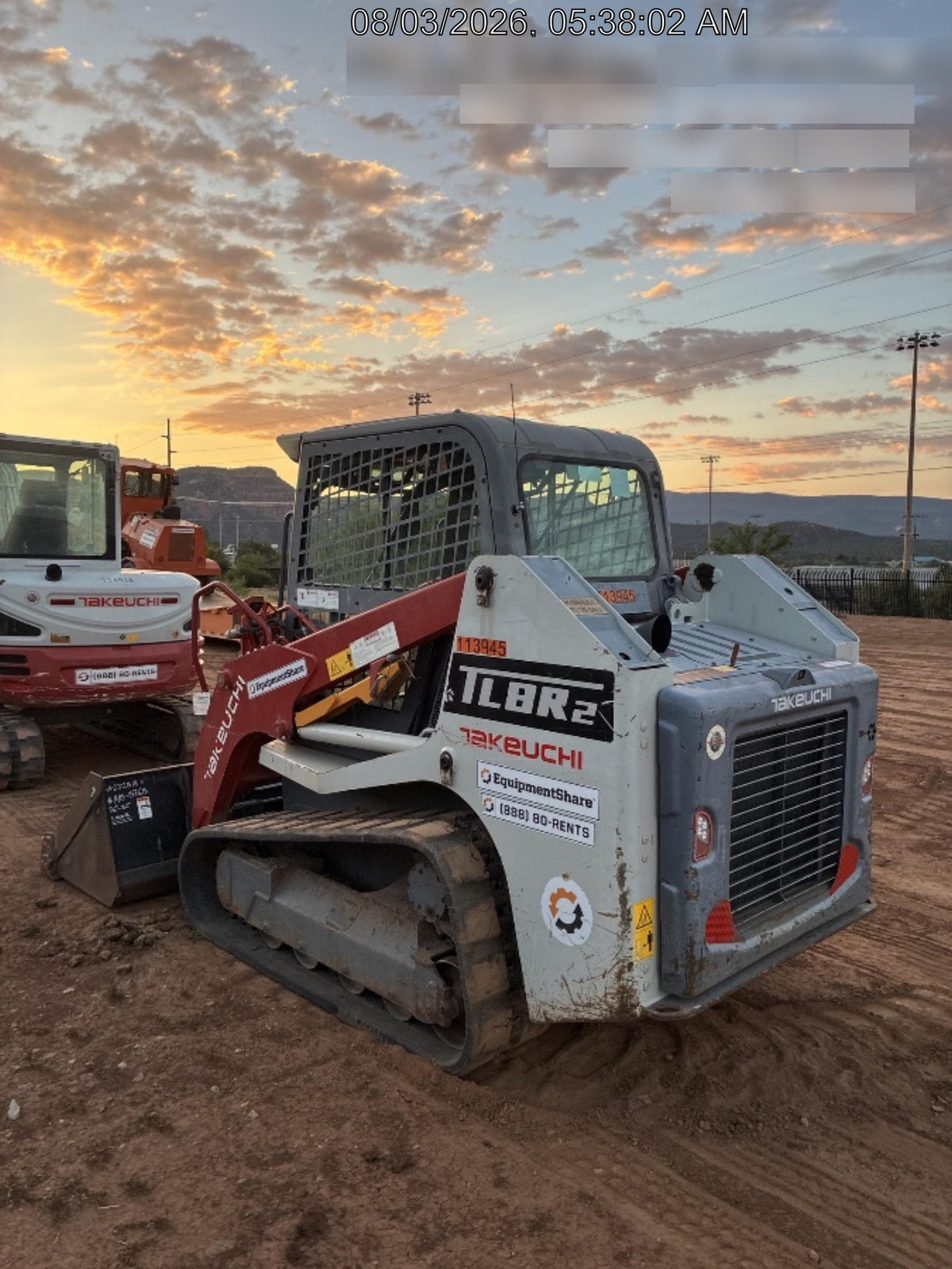 2020 TAKEUCHI TL8R2-CR