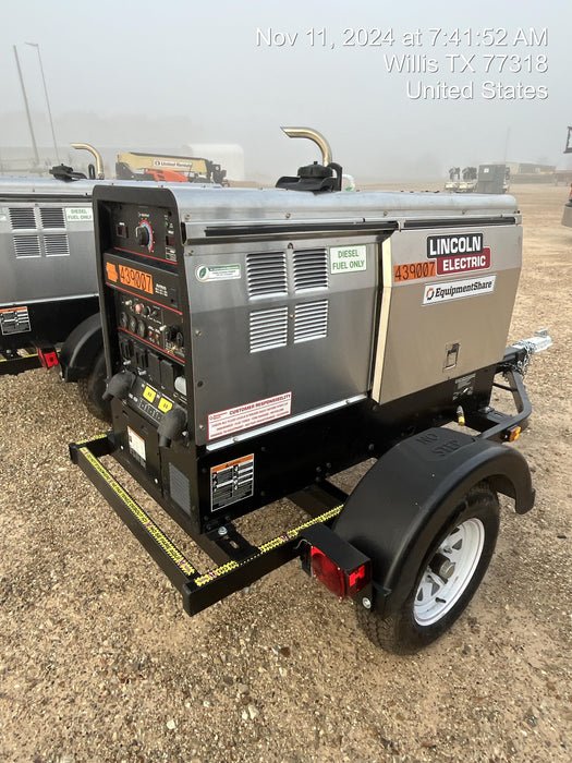 2024 Lincoln Electric LE400 Kubota V1505, Trlr, Cable Rack, Light Kit, ES Decals, T3