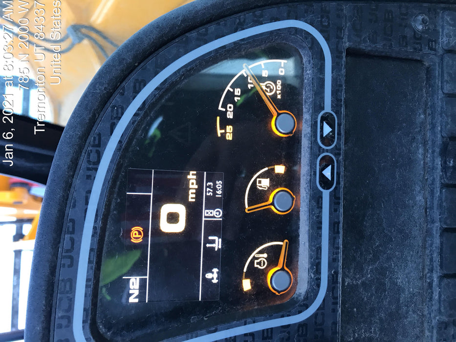 2020 JCB 509-42 Canopy, Solid Tires, Work Lights, Beacon, Aux Hydraulics, Back up Alarm, Lifting Eye, ES Decals