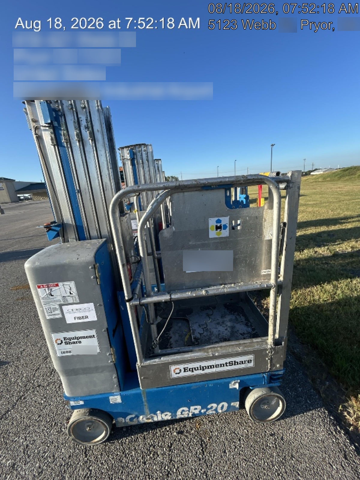 2020 GENIE GR-20