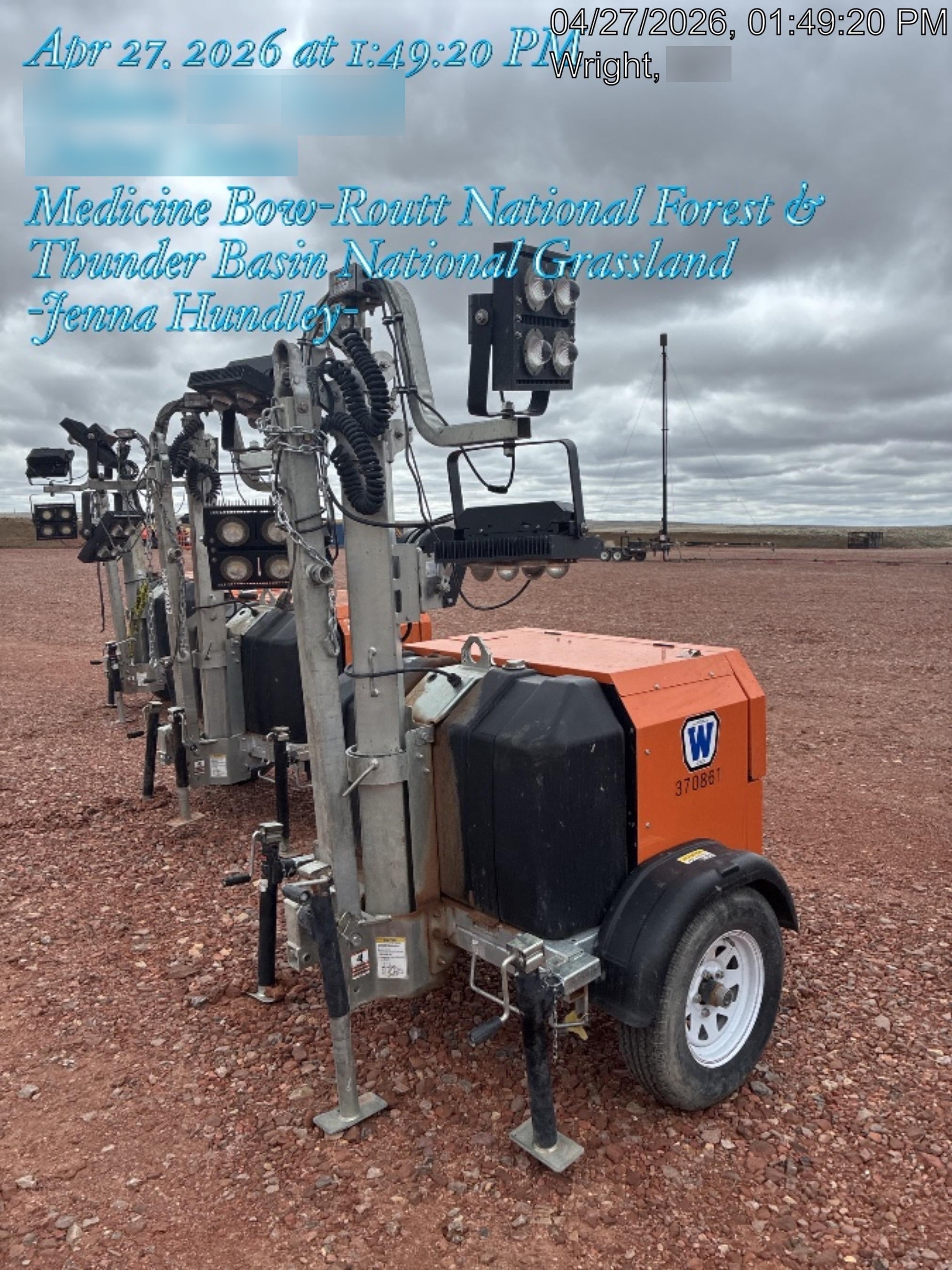 2023 Wanco WLTT-4MM4K Diesel, Deep Sea Controller, Shore Power Plug, Auto Start, (4) 350W LED Floodlights, 4kW Generator, 60 Gal Fuel Tank, 2" Ball, T3