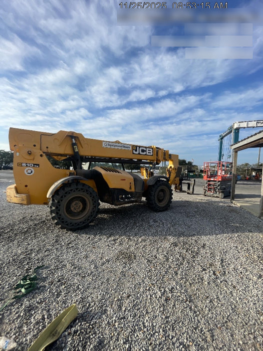 2020 JCB 510-56 Canopy, Solid Tires, Work Lights, Beacon, Aux Hydraulics, Back up Alarm, Lifting Eye, ES Decals