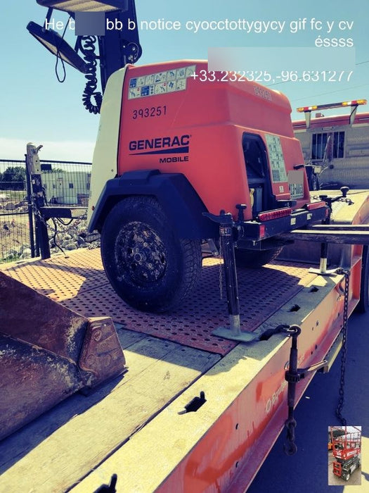 2024 Generac MLT2 Diesel, Flex Switch 120V Input, Powerzone Controller, 
(4) 320W LED Lights, 4kW Generator, 39.9 Gal Fuel Tank, 2" Ball, T3