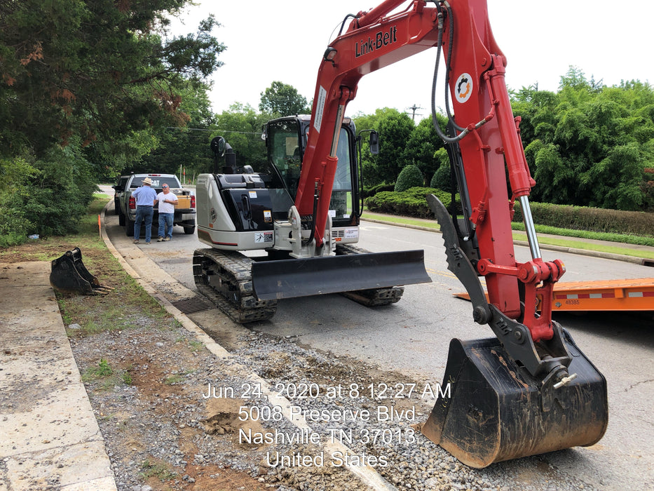 2020 Link-Belt 80X3EX EXC, 7'2" ARM, 17.7" RT, MFH(PJ)