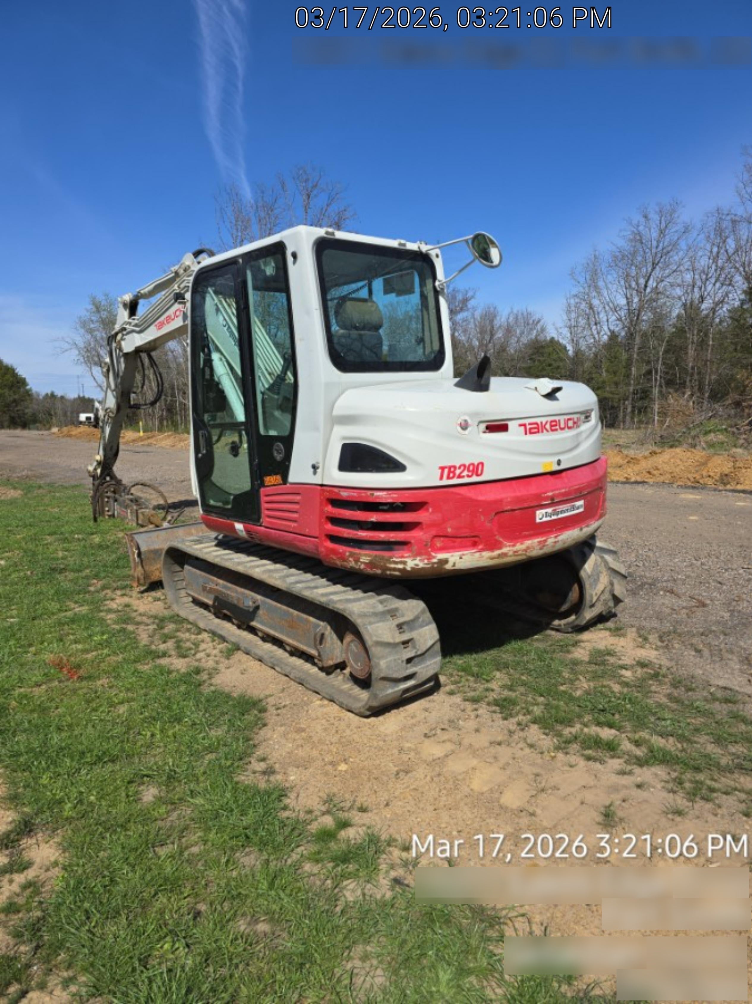 2020 TAKEUCHI TB290C