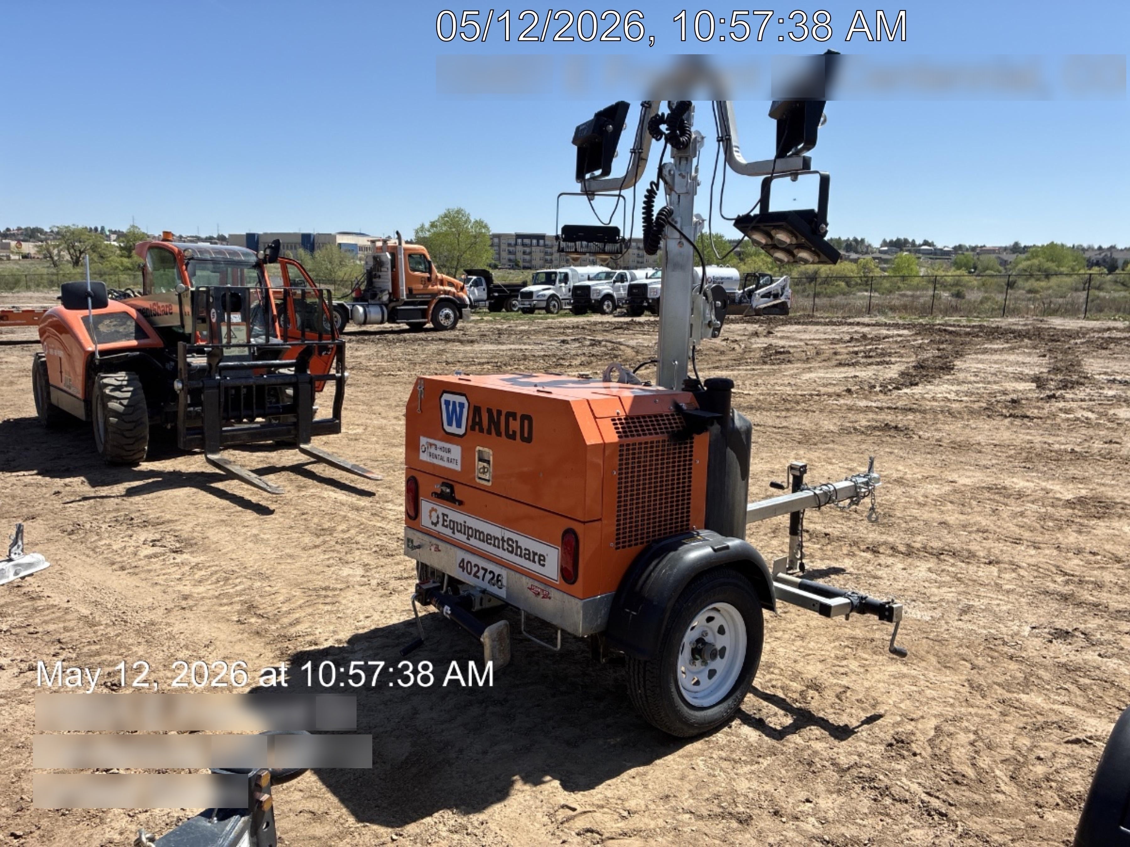 2024 Wanco WLTT-4MM4K Diesel, Deep Sea Controller, Shore Power Plug, Auto Start, (4) 350W LED Floodlights, 4kW Generator, 60 Gal Fuel Tank, 2" Ball, T3