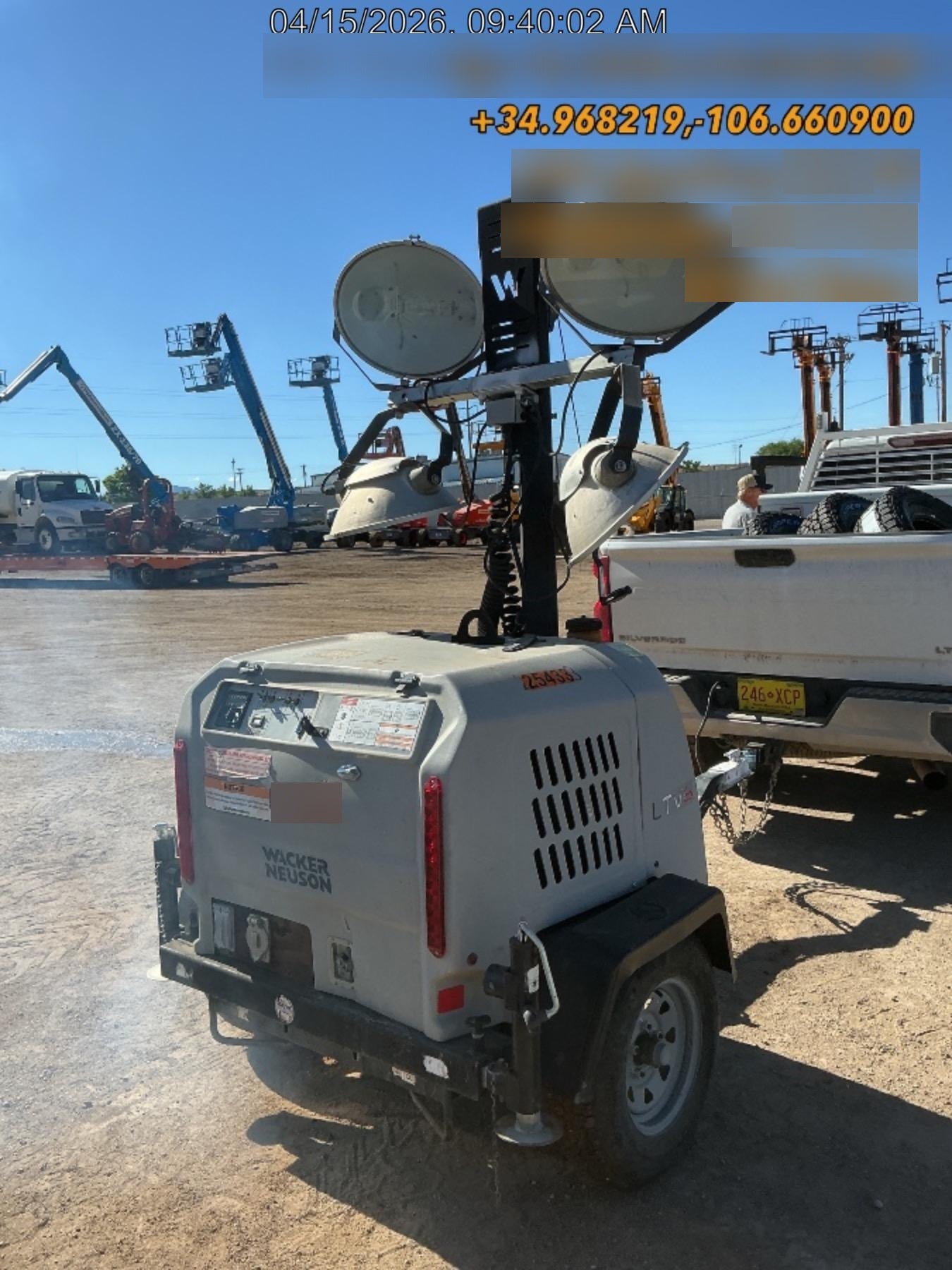 2019 Wacker Neuson LTV6L-MH Standard Options, ES Track Hardware, Fuel Level Sensor