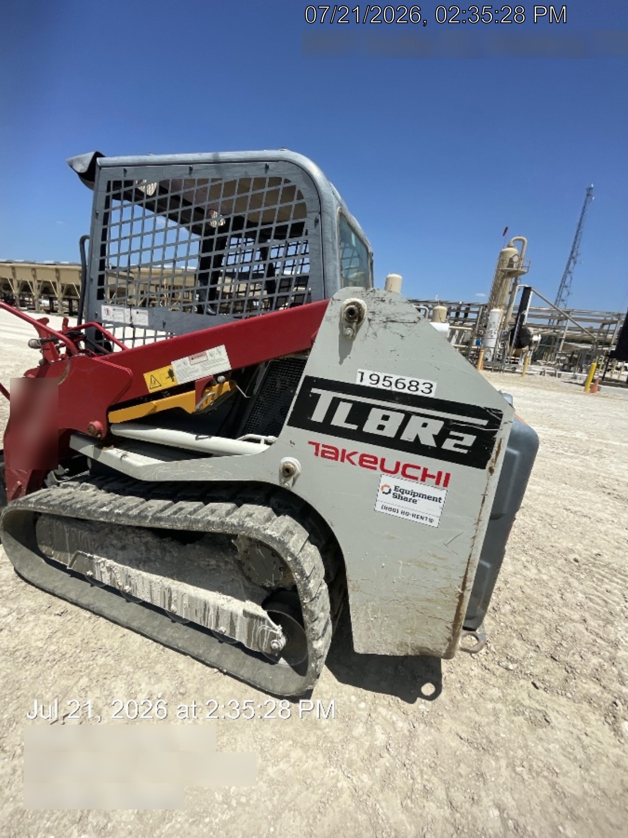 2021 TAKEUCHI TL8R2-R