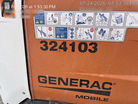 2023 Generac MLT2 Diesel, Flex Switch 120V Input, Powerzone Controller, (4) 320W LED Lights, 4kW Generator, 39.9 Gal Fuel Tank, 2" Ball, T3