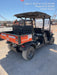2022 Kubota RTV-X1140W-H Plastic Canopy, Windshield Acrylic Clear, LED Strobe Light, Wire Harness Kit, Back up Alarm