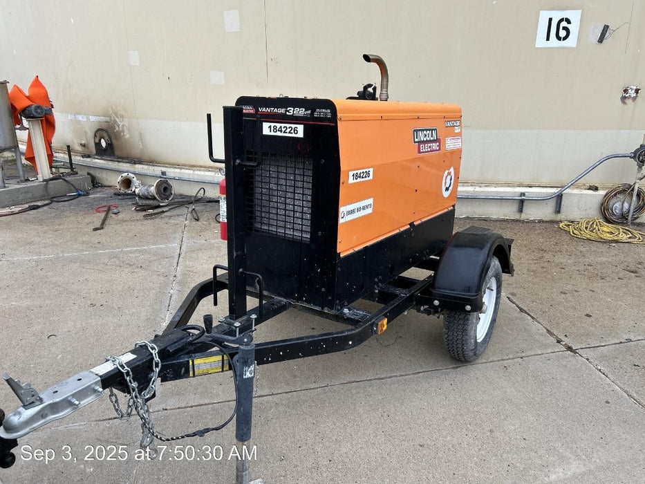 2021 Lincoln Electric Vantage 322 VANTAGE 322 READY-PAK 3