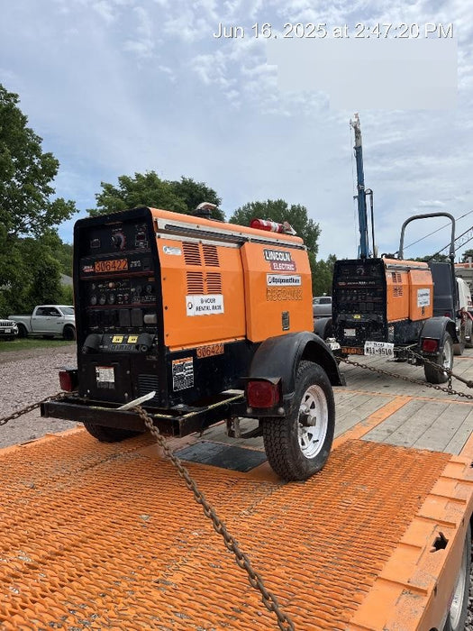 2023 Lincoln Electric LE400 Kubota V1505, Trlr, Cable Rack, Light Kit, ES Decals, T3