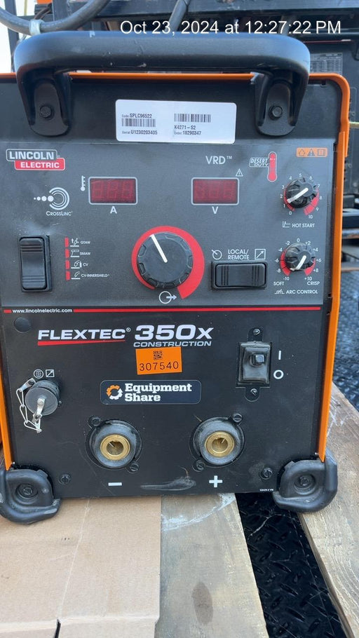 2023 LINCOLN ELECTRIC FLEXTEC 350X