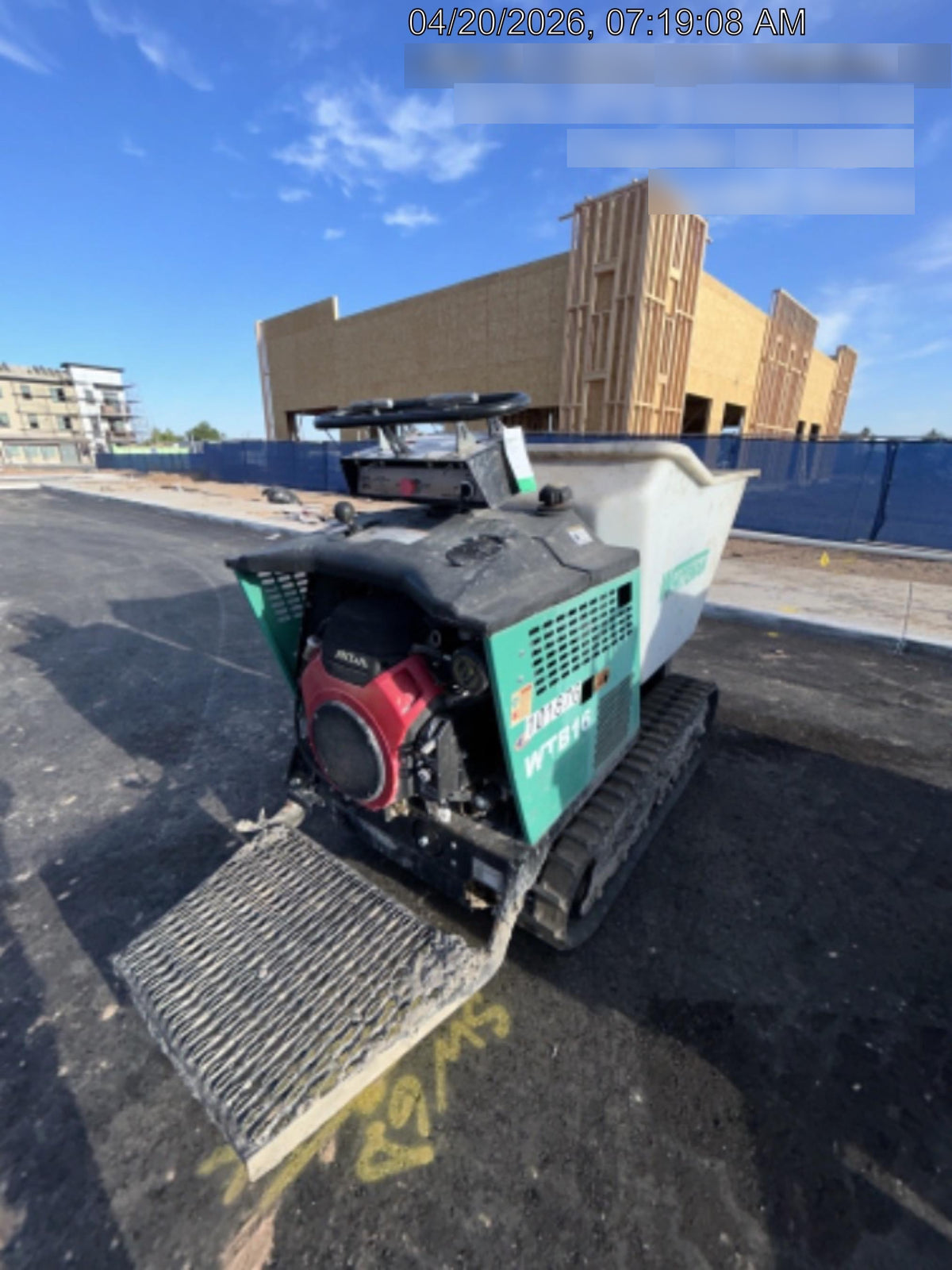 2020 MULTIQUIP WTB-16