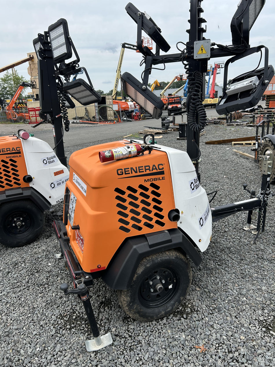 2023 Generac MLT2 Diesel, Flex Switch 120V Input, Powerzone Controller, 
(4) 320W LED Lights, 4kW Generator, 39.9 Gal Fuel Tank, 2" Ball, T3