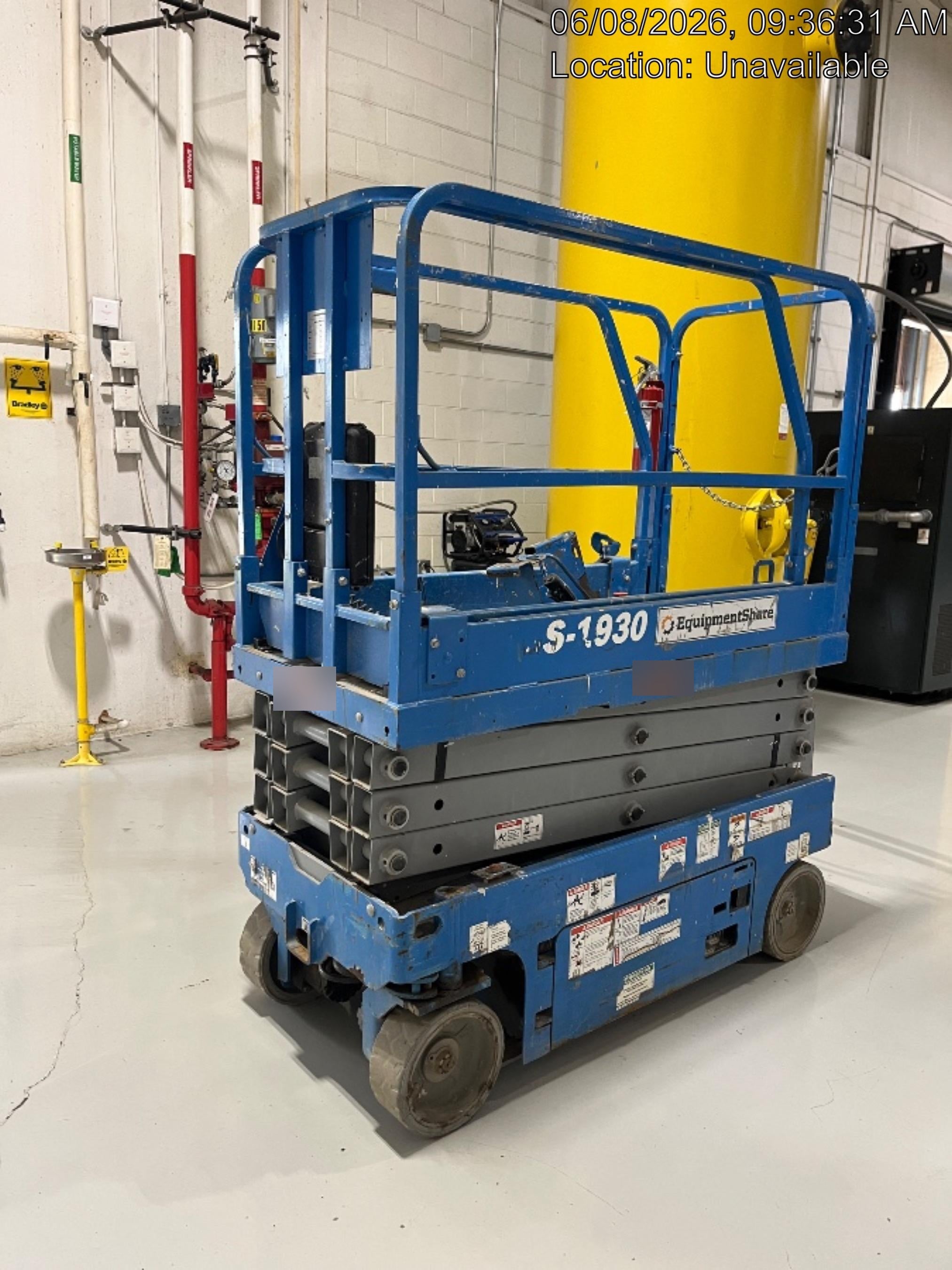 2019 Genie GS-1930 Fixed Rails with Chain Entry