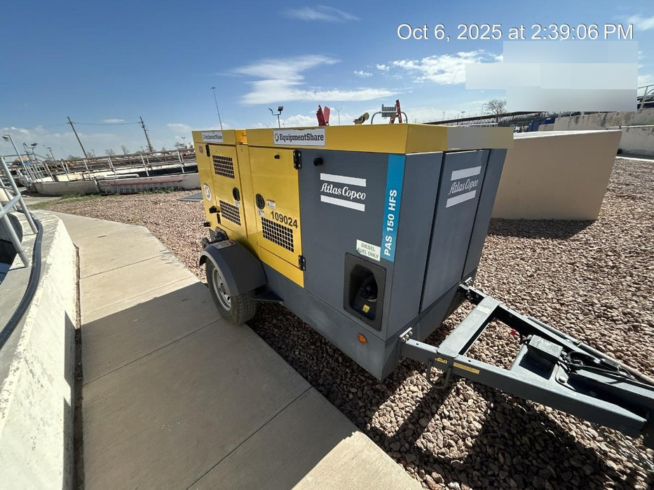 2020 ATLAS COPCO PAS 150 HF CS Enclosed