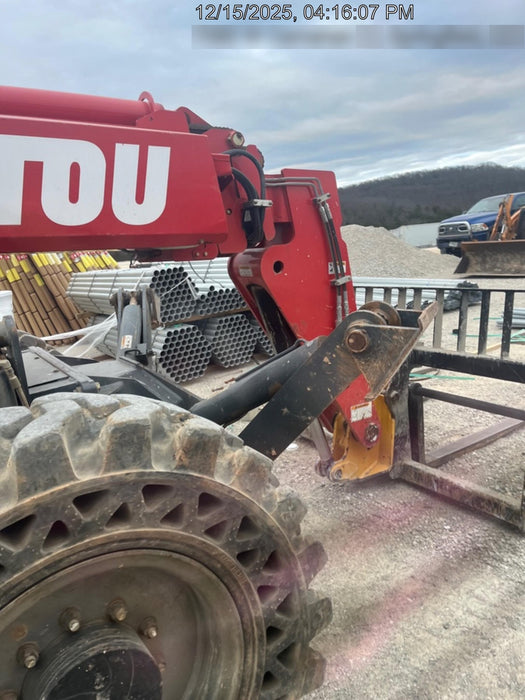 2018 Manitou MTA10055 MTA10055 - Canopy, Worklights, Beacon, 66" Carriage, 60" Forks, Solid Tires, Aux Hydraulics