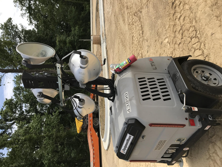 2019 Wacker Neuson LTV6L-MH Wacker Neuson LTV6L Mobile Light Tower w/Fuel Level Sensor Installed