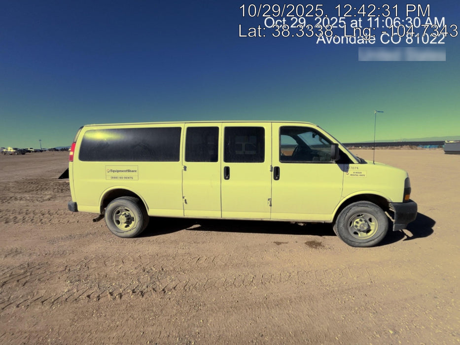 2023 CHEVROLET Express Van - Rental