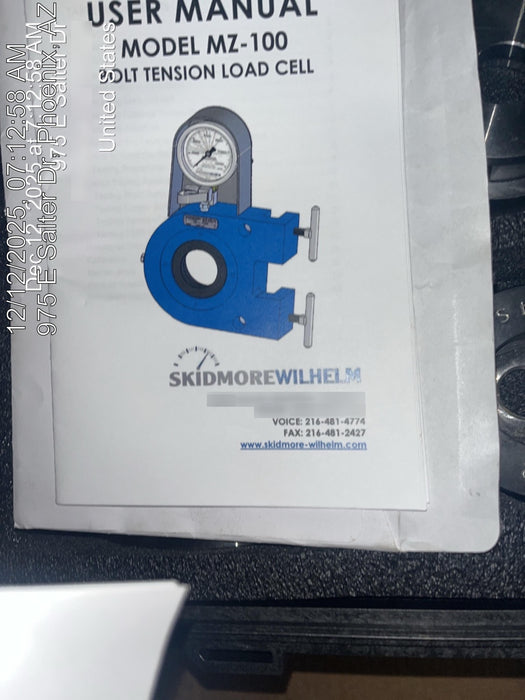 2025 SKIDMORE-WILHELM MZ Complete