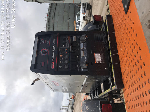 2019 Lincoln Electric Vantage 322 Welder Ready-Pak 3, Two wheel trailer, Fender and Light kit, Cable Rack