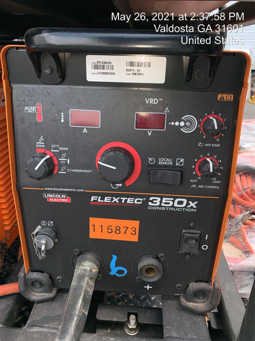 2020 LINCOLN ELECTRIC FLEXTEC 350X