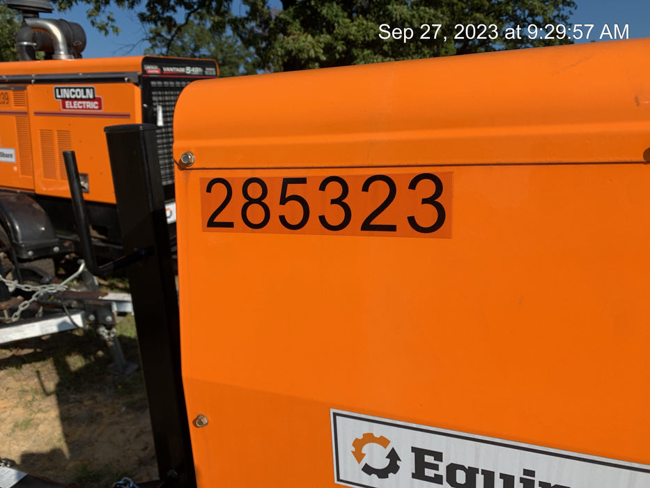 2022 Lincoln Electric LE400 Kubota V1505, Trlr, Cable Rack, Light Kit, ES Decals, T3