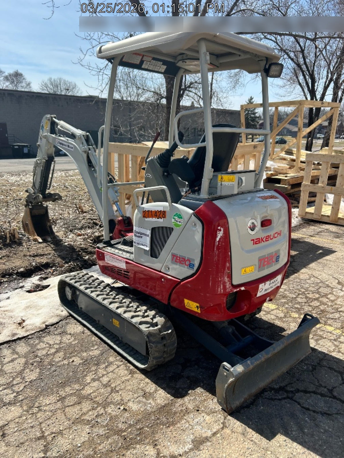 2022 TAKEUCHI TB20e