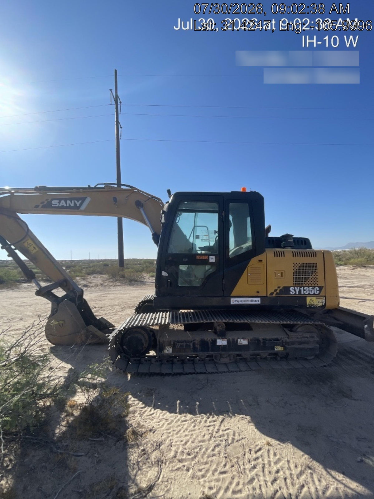2018 SANY SY135C