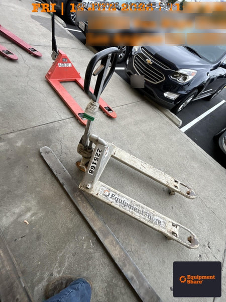 2022 CROWN 5,500lb Manual Pallet Jack - Crown