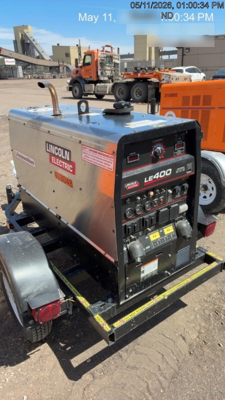 2024 Lincoln Electric LE400 Kubota V1505, Trlr, Cable Rack, Light Kit, ES Decals, T3