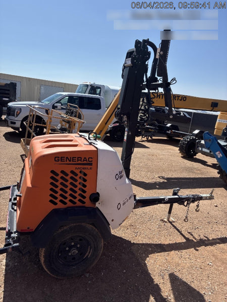 2024 Generac MLT2 Diesel, Flex Switch 120V Input, Powerzone Controller, 
(4) 320W LED Lights, 4kW Generator, 39.9 Gal Fuel Tank, 2" Ball, T3