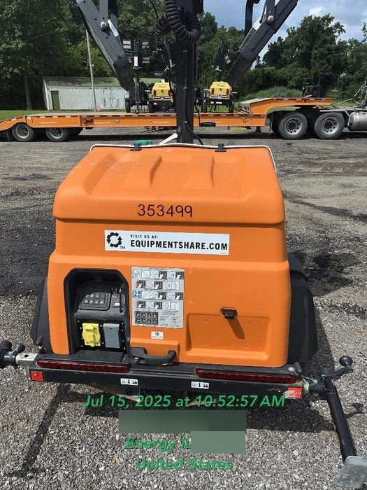 2023 Generac MLT2 Diesel, Flex Switch 120V Input, Powerzone Controller, (4) 320W LED Lights, 4kW Generator, 39.9 Gal Fuel Tank, 2" Ball, T3