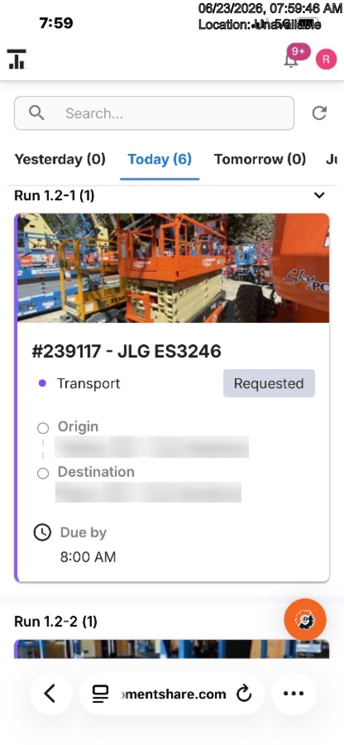 2022 JLG ES3246
