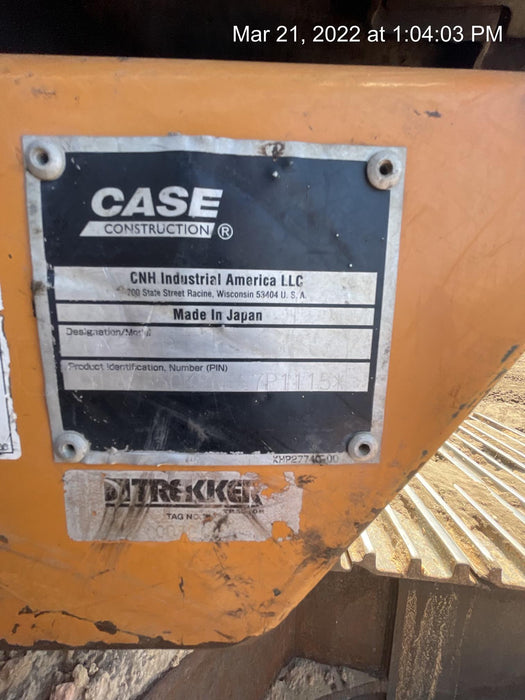 2015 Case CX350D CAB A/C, 13'-3" ARM, STEEL TRACKS, THUMB