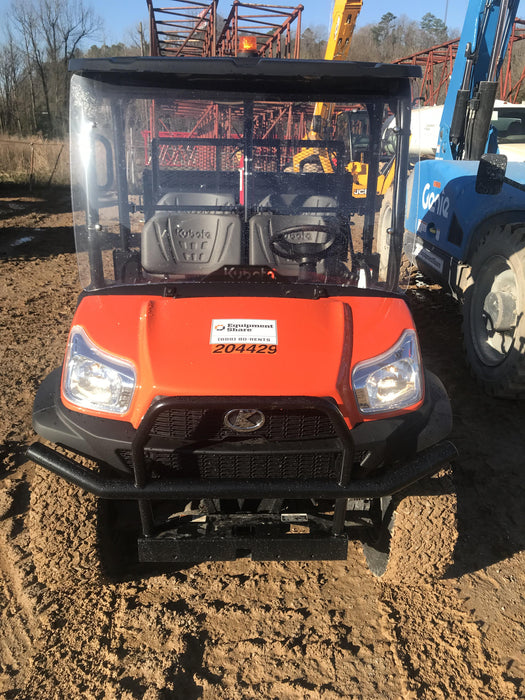 2022 Kubota RTV-X1140W-H Plastic Canopy, Windshield Acrylic Clear, LED Strobe Light, Wire Harness Kit, Back up Alarm