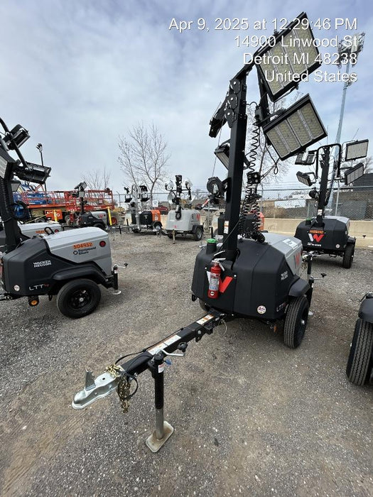 2024 Wacker Neuson LTT4 Diesel, Kohler KDW702, Deep Sea Controller, Auto Start, LED 320W, Bypass Outlet, T3