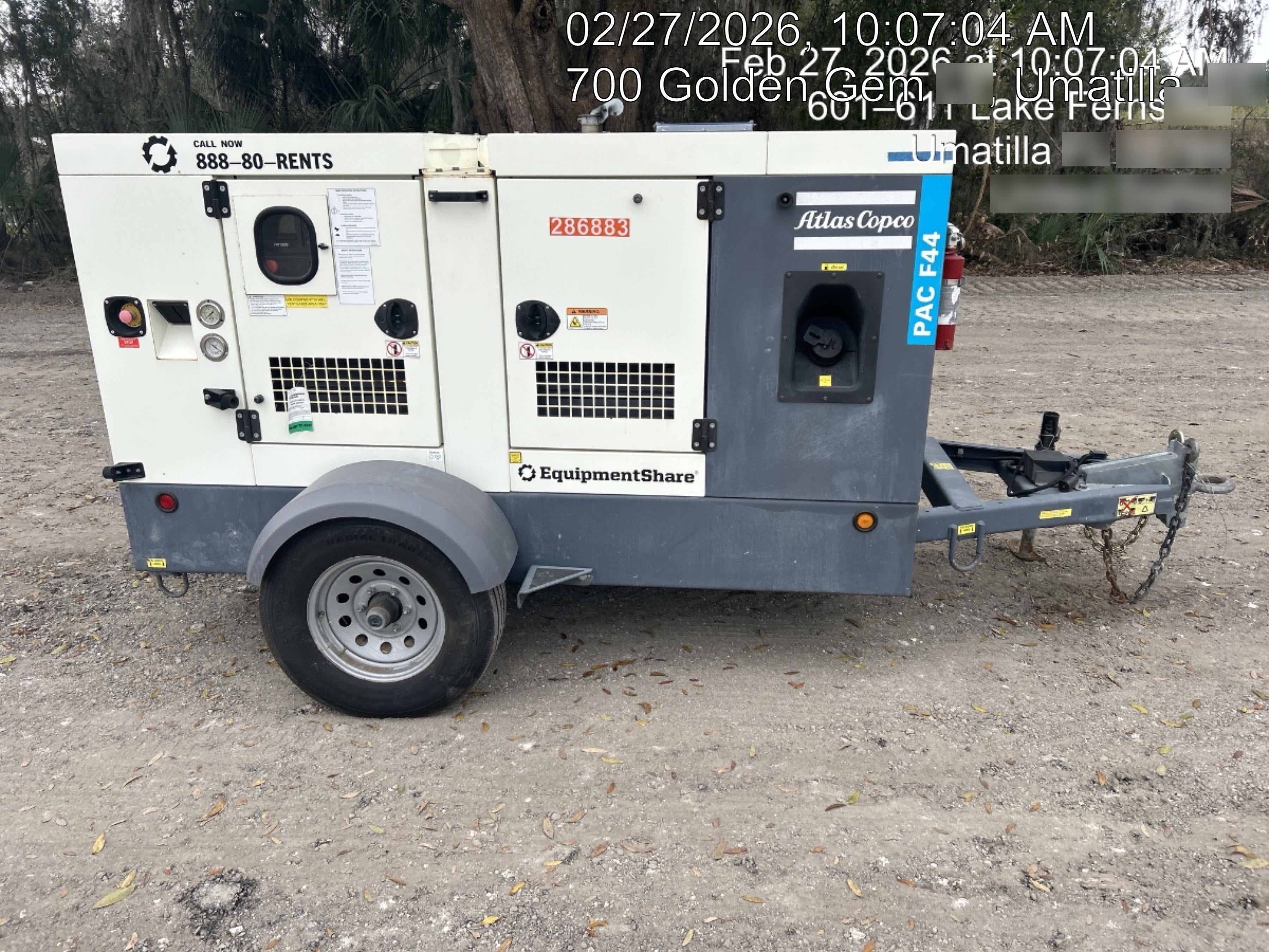 2022 ATLAS COPCO PAC F44 KD-S