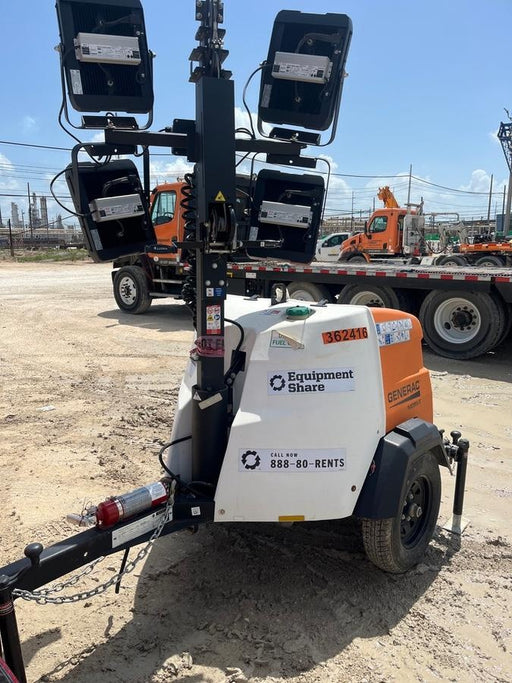 2023 Generac MLT2 Diesel, Flex Switch 120V Input, Powerzone Controller, 
(4) 320W LED Lights, 4kW Generator, 39.9 Gal Fuel Tank, 2" Ball, T3